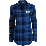 221pngwht LW668 Ladies' Plaid Flannel Tunic